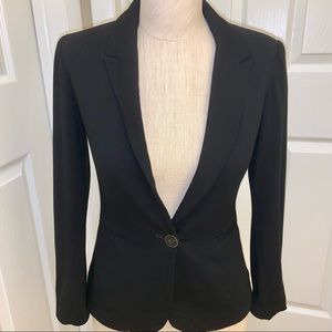 ZARA Black Single Button Blazer XS